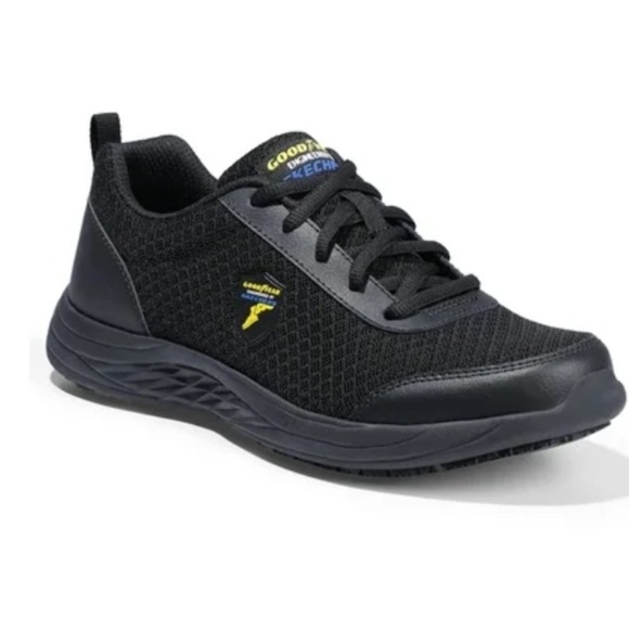 Goodyear Engineered by Skechers Women's Rogue Slip Resistant Shoes size 7 tts - Picture 1 of 9
